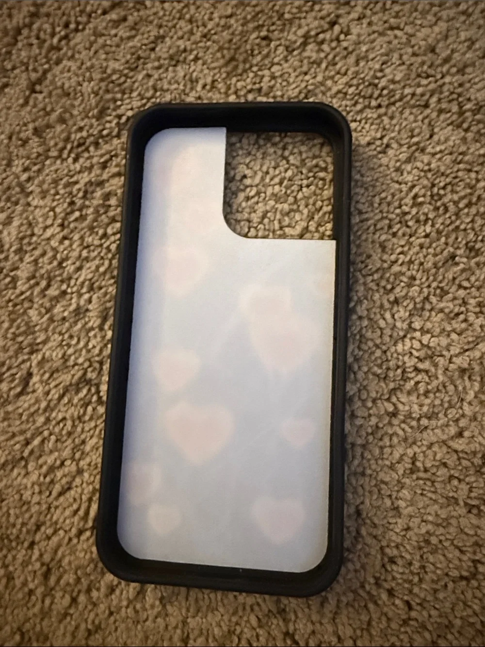 Blue Heart Pattern Phone Case - Wildflower Brand